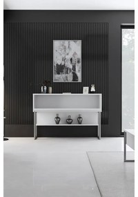 Komód Luxe - Silver, White