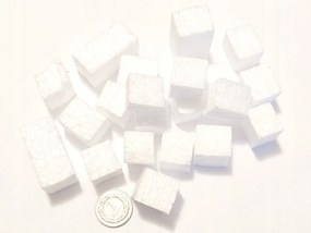 Művek Kocka Fehér Hungarocell Kockák erdő befőttes üvegben 0,5 liter