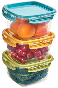 Élelmiszertartó doboz szett 3 db-os Snipslock – Snips