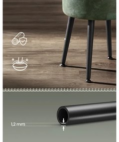 Bőr puff CORE zöld