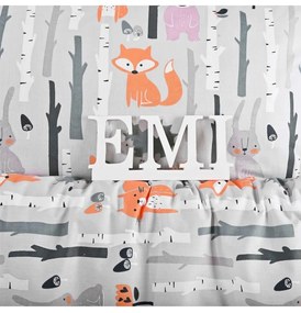 EMI Róka gyermek pamut ágyneműhuzat