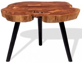 Tömör akácfa rönk dohányzóasztal (55-60) x 40 cm