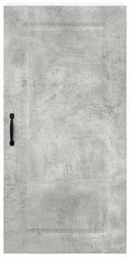 Fali konyhaszekrény Beton Szürke 50 x 31 x 100 cm Faanyag