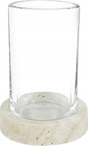 Q-bath travertin fogkefetartó bögre