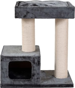 Quapas! Bandit sötétszürke macskakaparófa 76 x 45 x 82 cm