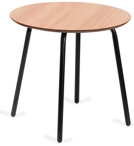 Natúr színű kerek dohányzóasztal szett 2 db-os ø 55 cm Luke – Bonami Essentials