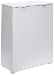 Casaria® Alba szekrény 2 ajtóval - fehér