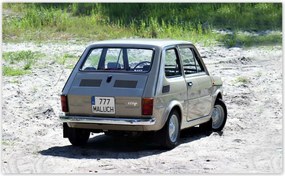 Fotótapéták 416x254 Kisautó Fiat 126p Kisautó