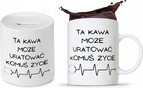 Ápolónő Szett Ajándék Bögre Persely fényképes nyomtatással