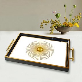 Üveg tálca, 38×24 cm – TPA9950