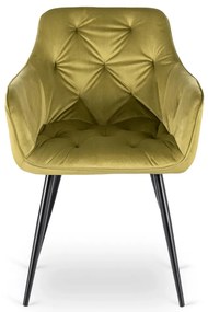 Pisztácia Színű Bársony Étkezőszék. MODESTO