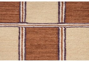 Terrakotta színű pamut szőnyeg 160x230 cm Gambit – Dutchbone