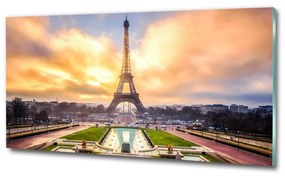 Üvegkép falra Párizsi eiffel-torony osh-61738045