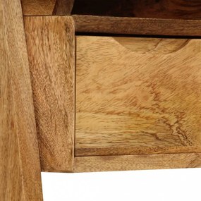tömör mangófa íróasztal 110 x 50 x 76 cm