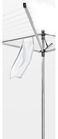 Ezüstszínű kerti ruhaszárító 40 m Topspinner – Brabantia
