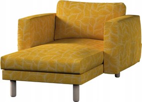 Norsborg sezlonhuzat Ikea karfával, mézszínű