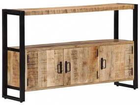 tömör mangófa kisszekrény 120 x 30 x 75 cm