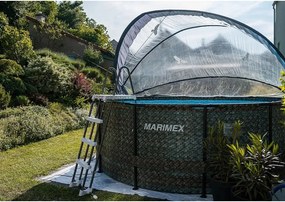 Medencekupola, Pool House Control, 366 cm, csővázas medencékhez