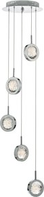 Dar Lighting LIVIA LIV0550 Függőlámpa 5x4W/LED 3000K 1247LM IP20
