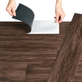 NEU.HOLZ Vinyl öntapadós padlóburkolat Vanola Smoked Oak 0,975m²