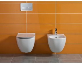 JIKA H8317121003021 - Függesztett bidé MIO kerámia/gyöngyházfehér