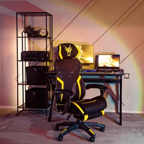 Irodai Forgószék Fekete/Arany Színben. MAXIMO