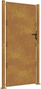 vidaXL Corten acél kerti kapu 100x175 cm