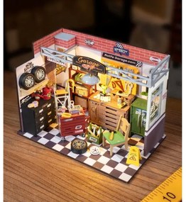 RoboTime - Miniatűr ház Garázs 2xAAA