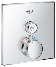 GROHE 29123000 - GROHTHERM SMARTCONTROL termosztátos zuhanycsaptelep króm