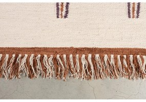 Terrakotta színű pamut szőnyeg 200x300 cm Gambit – Dutchbone