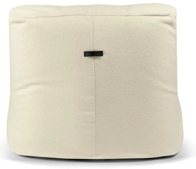 Világosszürke buklé babzsákfotel Tube 100 – SLOWDOWN