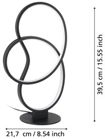 Eglo 900951 - LED Asztali lámpa GIANELLA LED/14,5W/230V