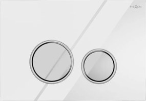 Mexen Fenix 06 öblítőgomb, fehér - 600620