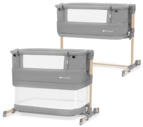 KINDERKRAFT - Bölcső NESTE GROW világos szürke