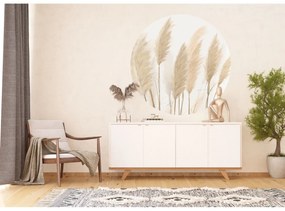 Kör alakú fotótapéta Pampas 125 x 125 cm, 2 rész