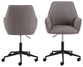 Szürke irodai szék Glenda – Actona