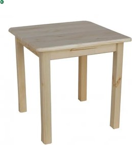 Étkezőasztal kocka 90x90 natúr