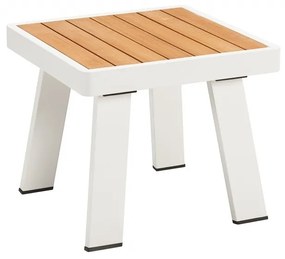 Kerti asztal York 45 cm fehér