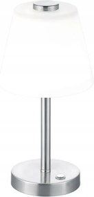 Asztali lámpa lámpaernyővel Emerald ezüst Trio