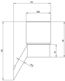 Deante Silia kiegészítők, falra szerelhető fürdőszobai üveg, acél, DEA-ADI_F911