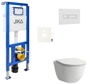 Fali WC szett Jika előtétfalas szereléshez + Laufen WC SIKOJSL1
