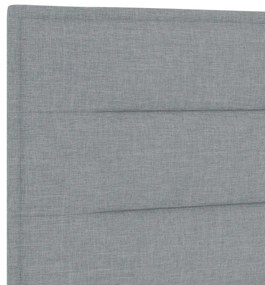 Fejtámla Csíkos Design Világosszürke 80 cm Szövet