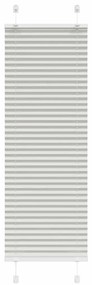 pliszírozott redőny világosszürke 40x150 cm szövetszélesség