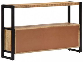 tömör mangófa kisszekrény 120 x 30 x 75 cm