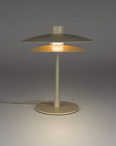 Bézs fém asztali lámpa (magasság 32 cm) Wubbo – White Label