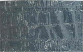 Fekete és kék napelemes lebegő PE medencefólia 500 x 300 cm