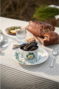 Fehér porcelán leveses tálka 600 ml Hammershøi Summer – Kähler Design