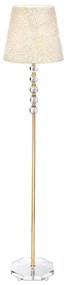 Ideal Lux - Kristály állólámpa QUEEN 1xE27/60W/230V arany