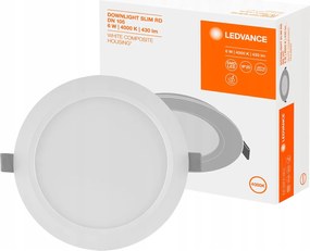 Led panel Süllyesztett Plafon Mennyezeti Lámpa Lámpatest 6W 4000K DN105 Ledvance