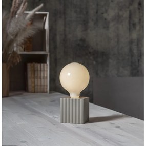 Világosszürke lámpa állvány 10 cm Box – Star Trading